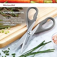 Vista 3 de KitchenAid All Purpose Kitchen Shears with Protective Sheath Durable Stainless Steel Scissors, Dishwasher Safe, Soft Grip Comfort Handle, 8.72 Inch