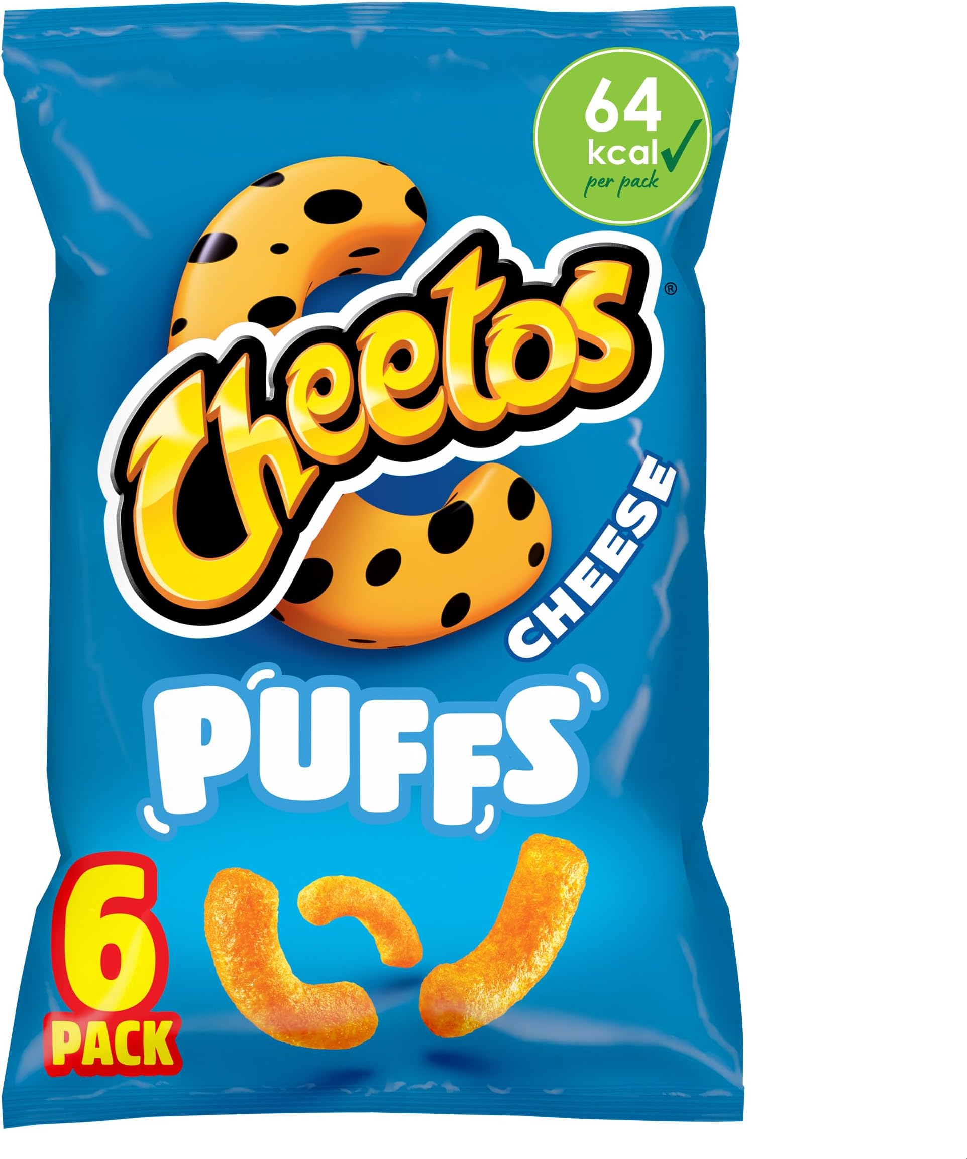Puffs Cheese Multipack Crisps 6x13g