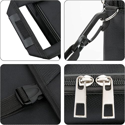 Miniatura 4 de RAINYEAR - Maletín de negocios, bolsa de trabajo para laptop de hasta 17 pulgadas, bolsa de hombro, color negro