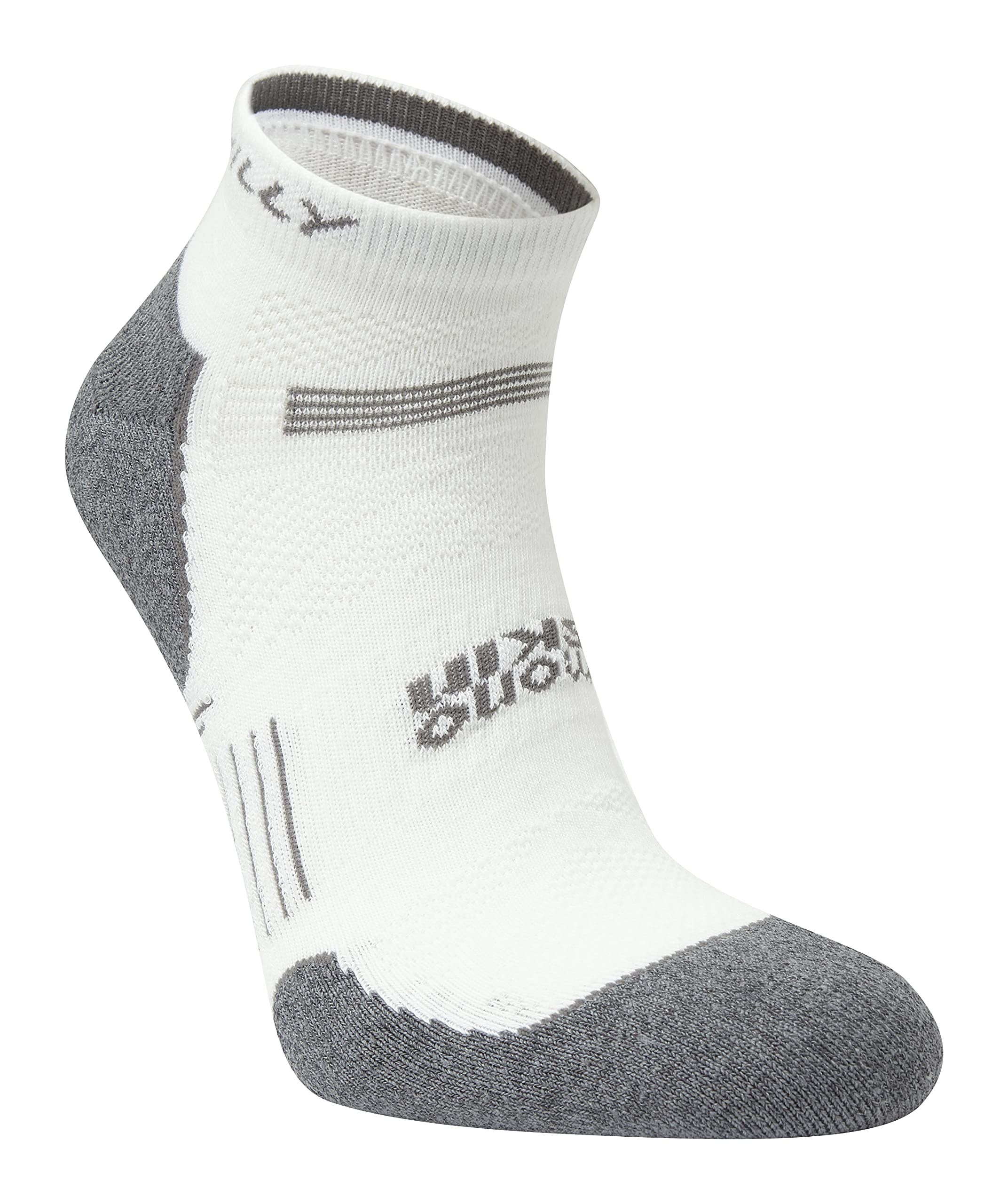 Hilly Unisex Supreme - Quarter - Med Cushioning, Running Sock