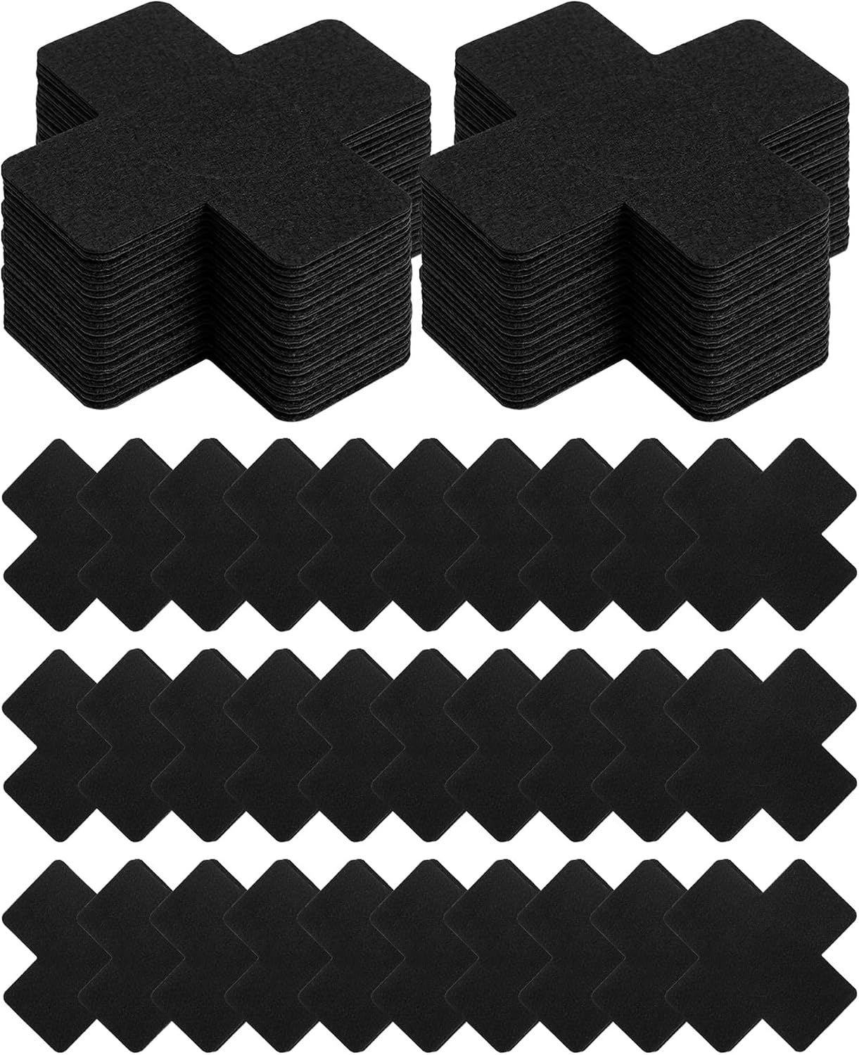 50 Pairs Nipple Cover Pasties Disposable Nipple Covers No-Show Satin Breast Petals Stickers Self Adhesive Petal Bra Pasties for Women Black