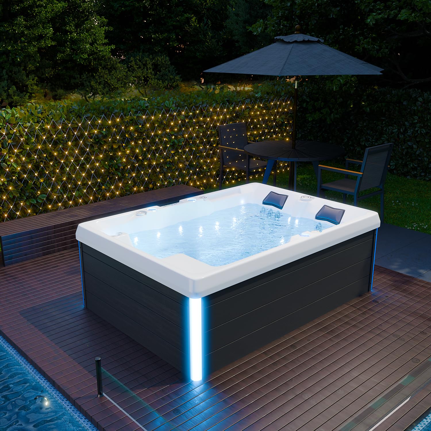 Tronitechnik Outdoor Whirlpool ELBA Außen Whirlpool Produktbeschreibung