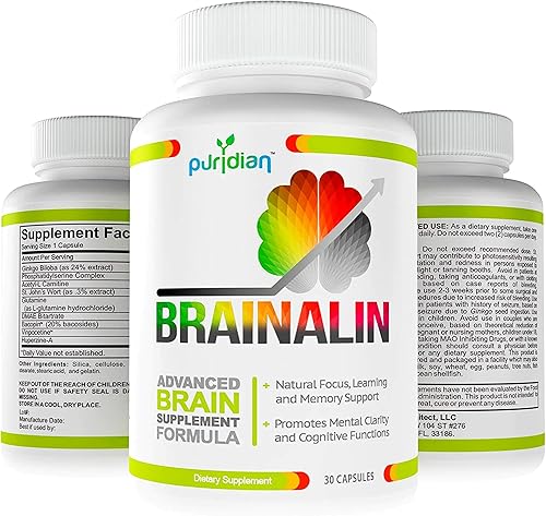 Miniatura 6 de Vitaminas para el cerebro, memoria, atención y concentración. 100 % garantizado. Por 365 días.