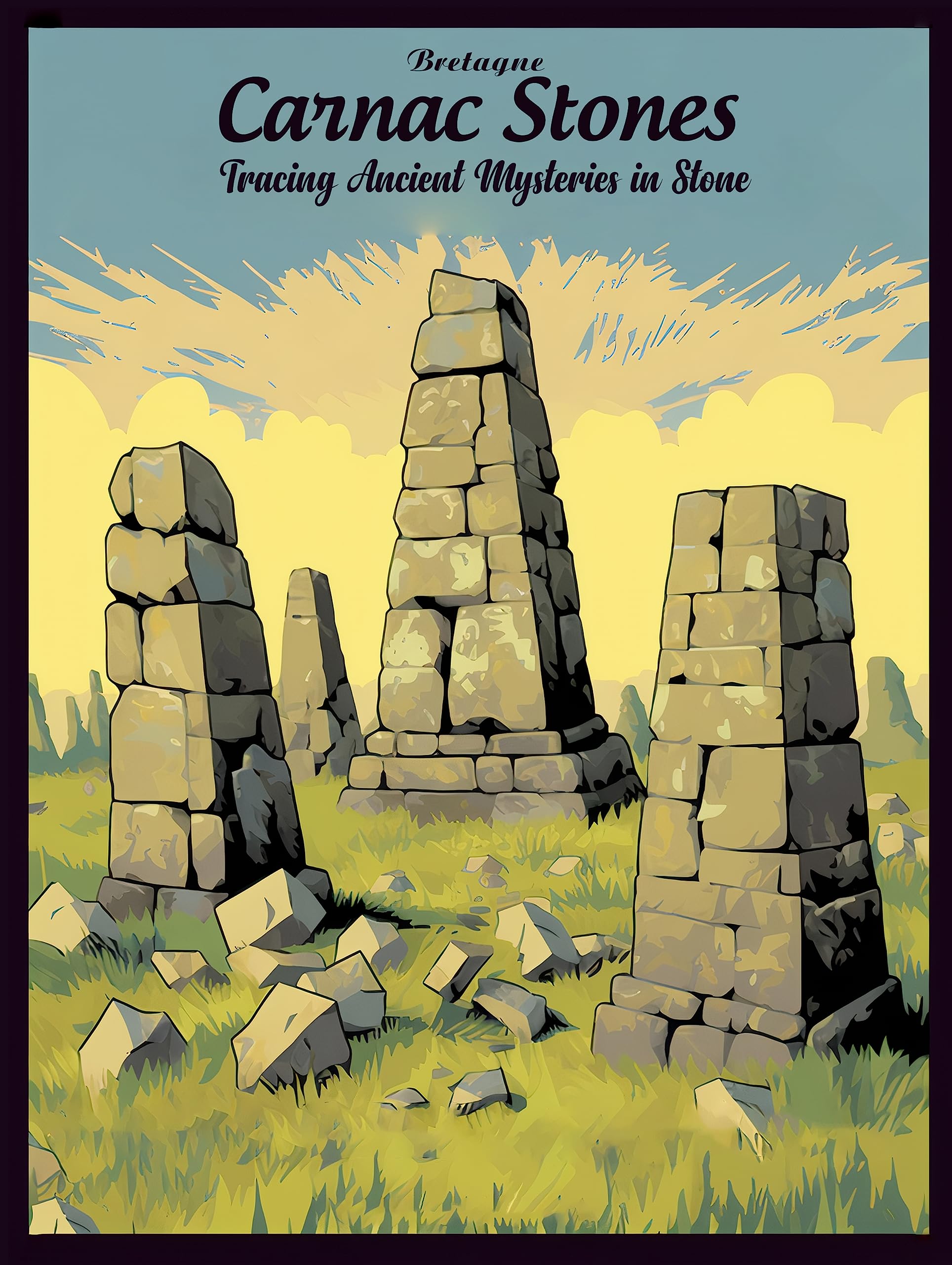 France, Carnac Stones | Poster | Wall Art | Home Decor |