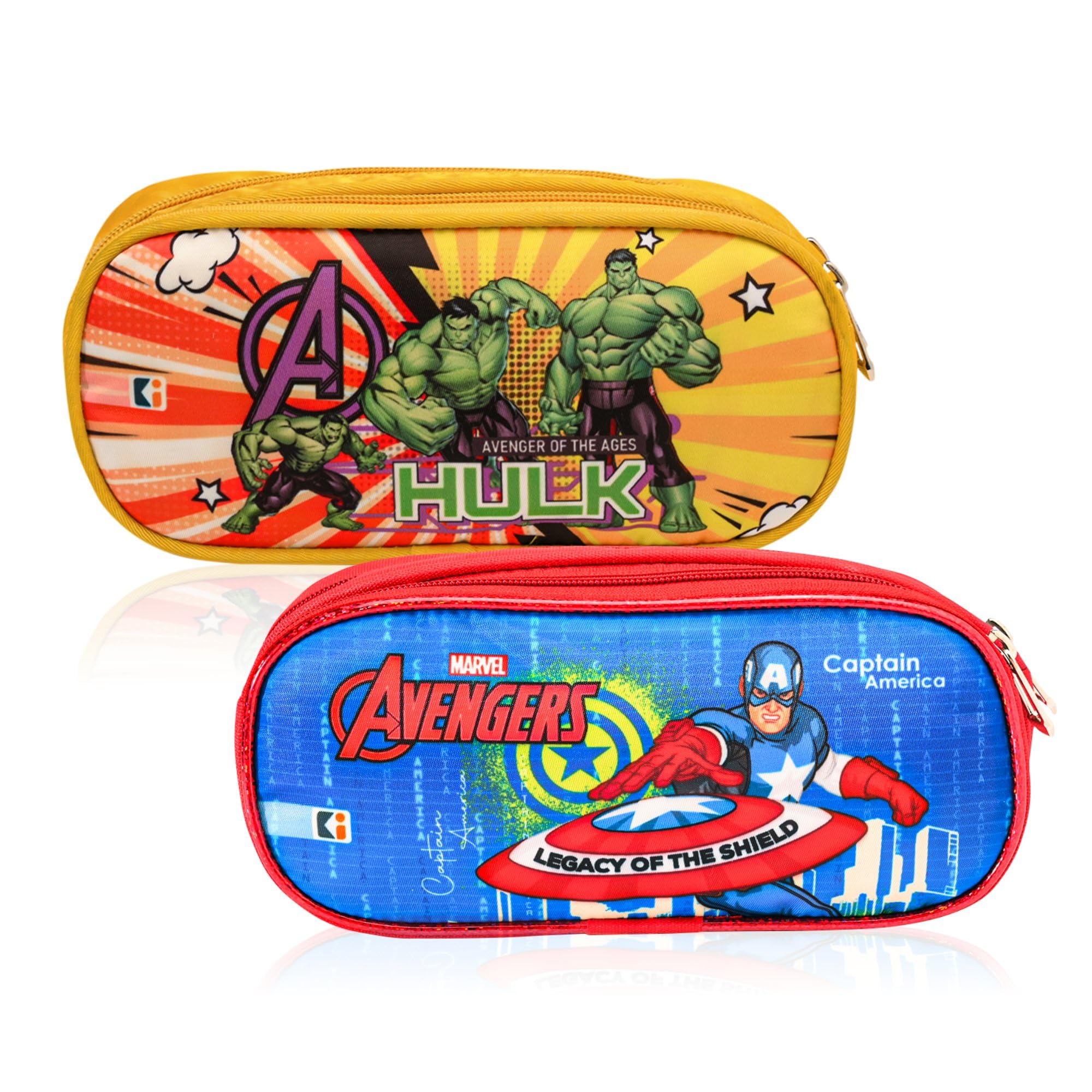 See full amazon price history chart for Kuber Industries Pack of 2 Pencil Pouch | Multi-Purpose Travel Pouch | 2 Compartments Utility Pouch | Waterproof Stationary Bag for Kids | Marvel Geometry Box | Multicolor Kuber Industries Pack of 2 Pencil Pouch | Multi-Purpose Travel Pouch | 2 Compartments Utility Pouch | Waterproof Stationary Bag for Kids | Marvel Geometry Box | Multicolor (B0CYQ77WLK) Amazon Price History, Amazon Price Tracker