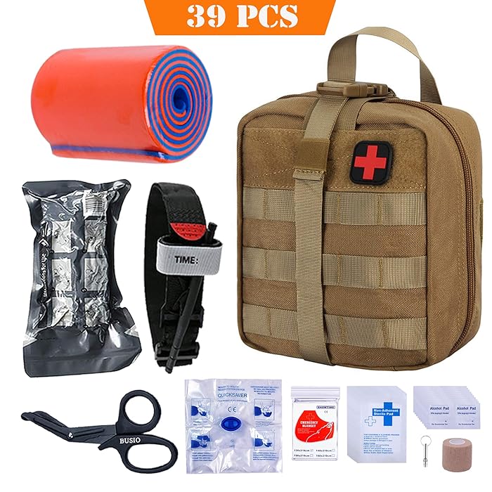 Buy Tactical Emergency First Aid KitMOLLE Admin Pouch IFAKWound