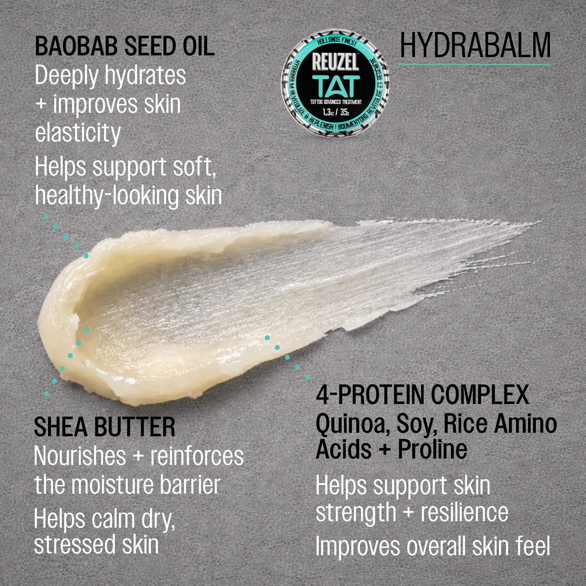 REUZEL Hydrabalm: Tattoo Aftercare Balm -3 REUZEL Hydrabalm: Tattoo Aftercare Balm -3