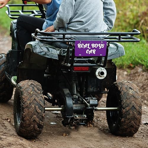 Miniatura 2 de Mini placas personalizadas para el Día del Padre y la parte delantera del automóvil, aluminio de 3 x 6 pulgadas, fabricadas en los Estados Unidos de