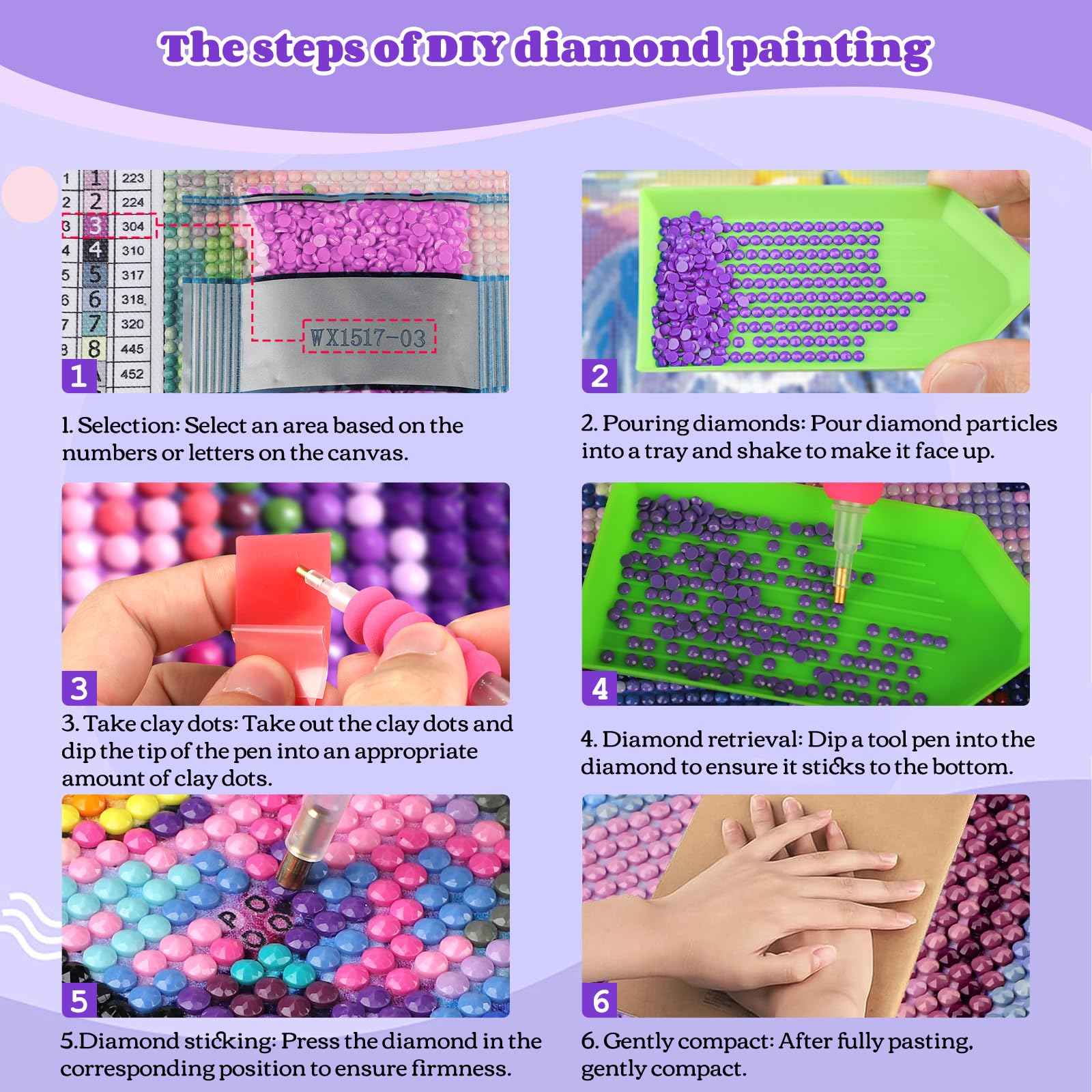 Kit Diamond Painting 5D – Vaso Di Iris Viola, 30x40cm, Diamanti Rotondi, Per Adulti E Principianti, Fai-da-te, Ideale Per Regalo
