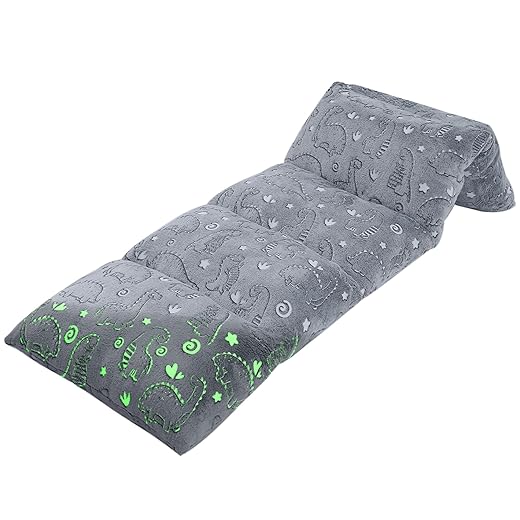 MeMoreCool Pillow Bed Floor Lounger Kids Floor Pillow Cover, Toddler Lounger Pillow Case, Large Floor Seating Boy & Girl Lounge Pillow Cover, Fold Out Floor Cushion Child Bed Lounger Cover, Queen