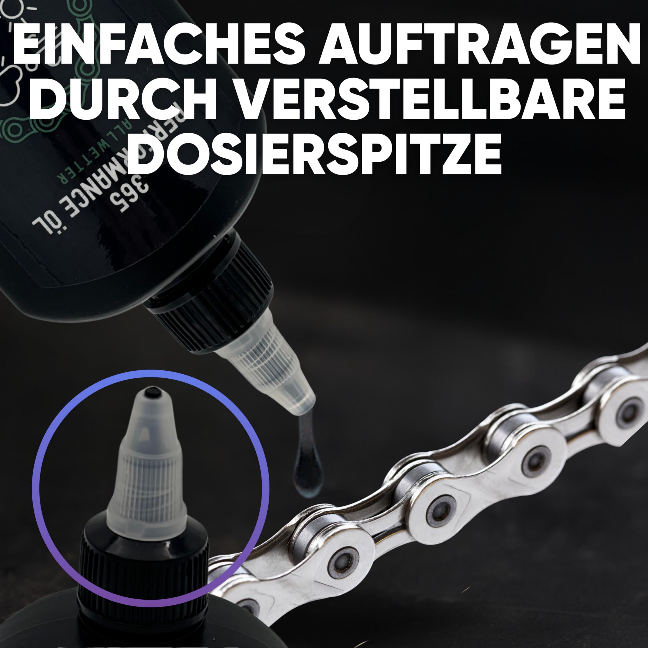 24SENDIT Fahrradpflege Set – Carbonpaste & Lagerfett 50g + Allwetter Kettenöl 120ml. Für Cityrad, Rennrad, MTB, Gravelbike, E-Bike