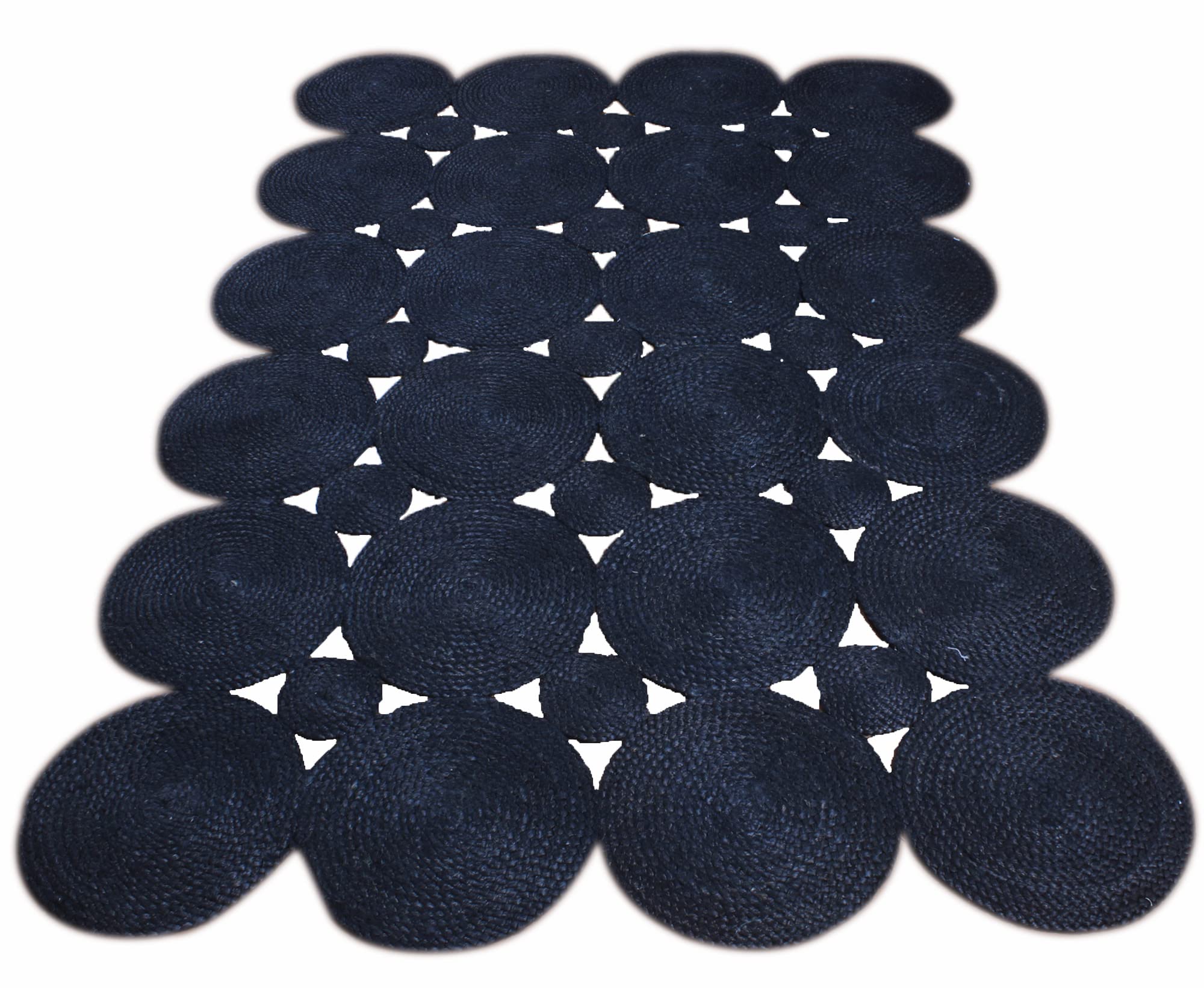 Handgefertigt Geflochtener Teppich Wohnzimmer Jute Teppich Handgewebt Jute Teppich Küche Esszimmer Teppich Natur Kelim Bodenteppich 90 x 300 cm (3 x 10 Fuß Läufer)