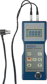 REED Instruments TM-8811-NIST Ultrasonic Thickness Gauge, 7.9" (200mm) with NIST Calibration Certificate