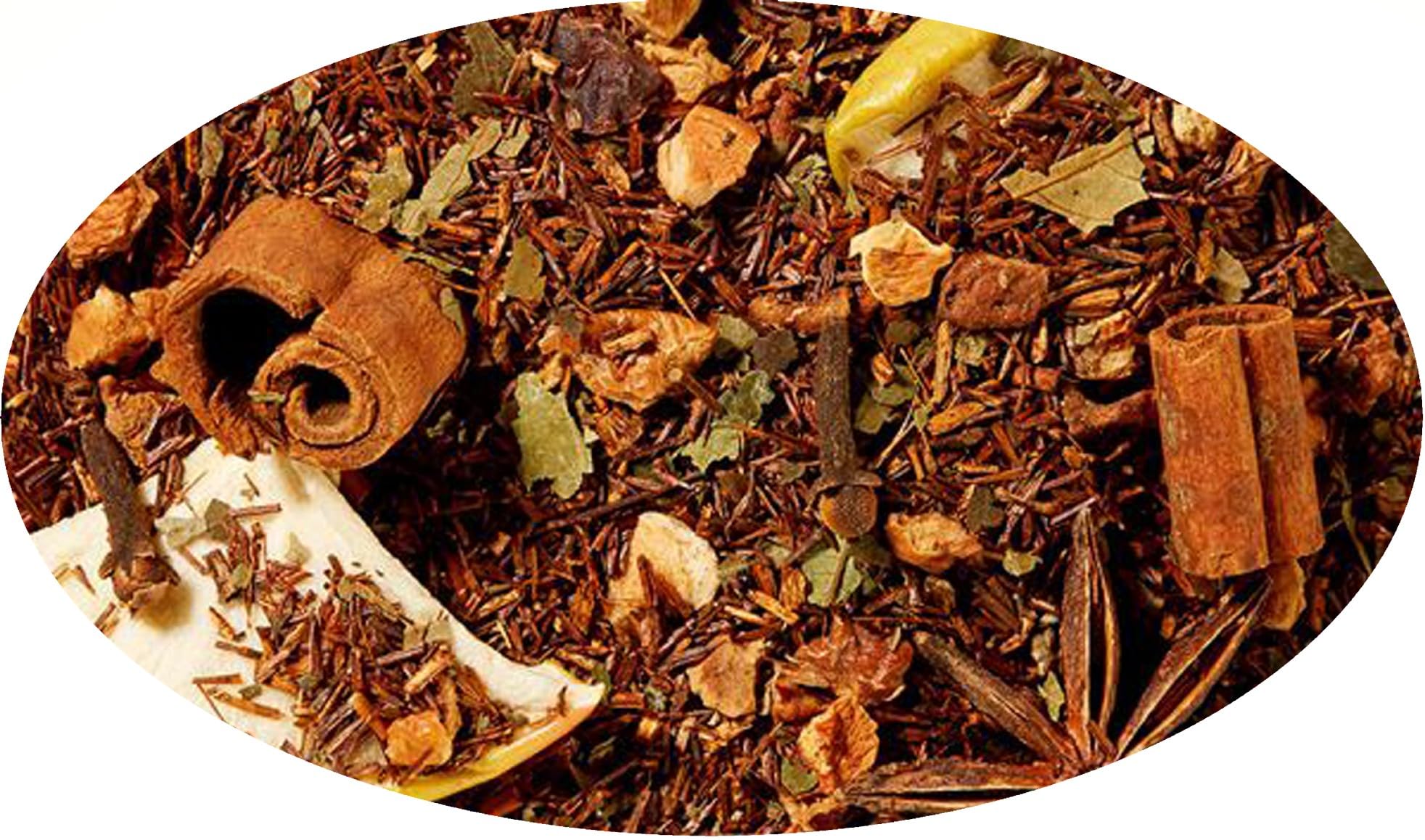 Eder Gewürze - Mezcla de té de arbustos rojos - Manzana asada/ponche de huevo de manzana asada nota - aromatizada - 1 kg