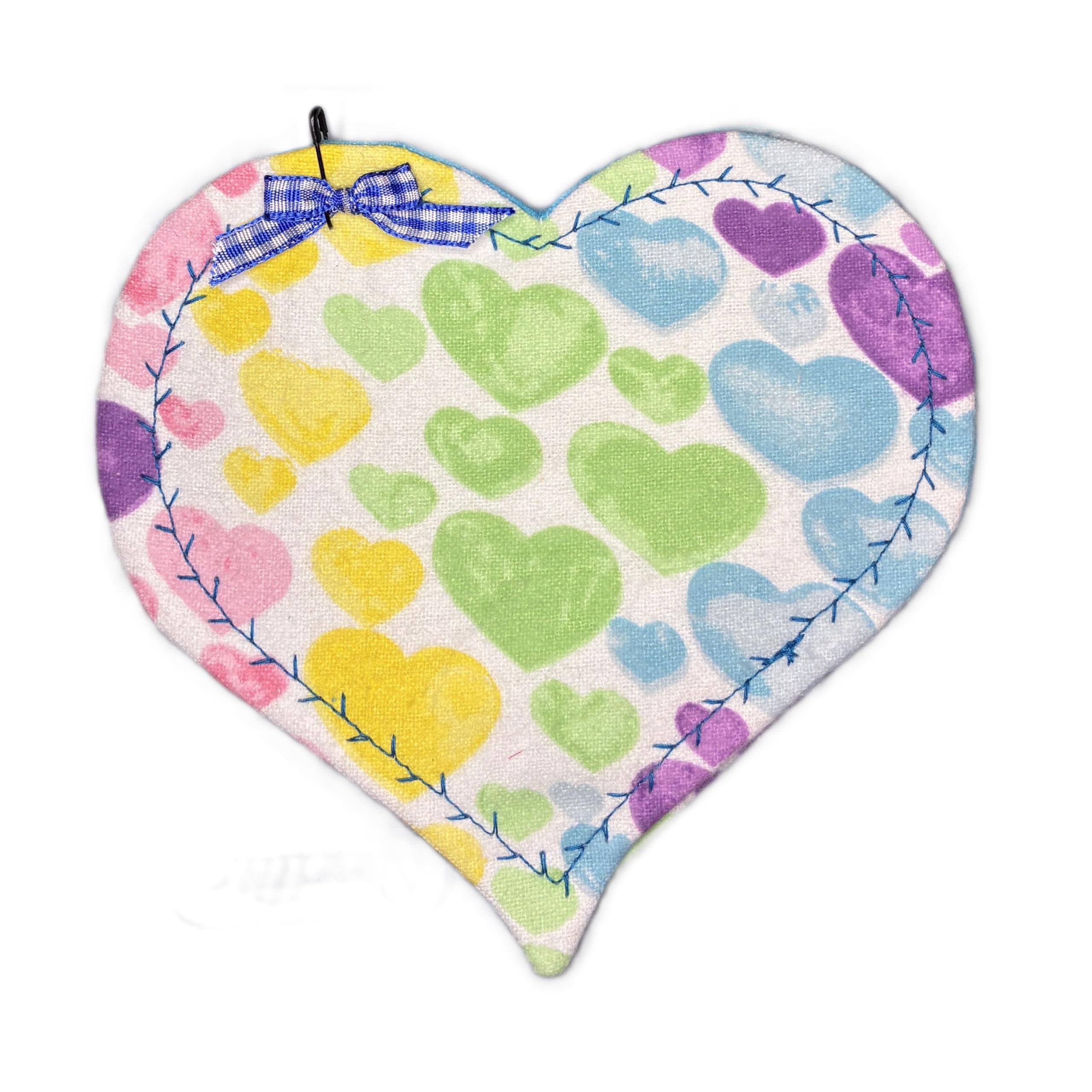 Happy Turtle Creations Scent Bonding Hearts, Set of 2 Flannel