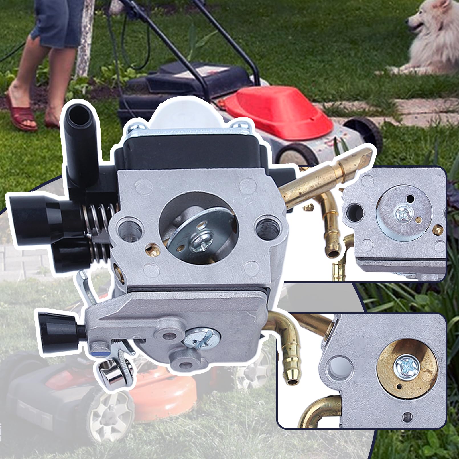 Kit Carburateur Complet Gubeter Pour Tondeuse Stihl HS81 HS86 - Remplace Zama C1Q-S225 & 4237 120 0606