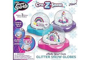 Shimmer & Sparkle CRA-Z Snow Glitzy Globes: Festive Fun for All Ages