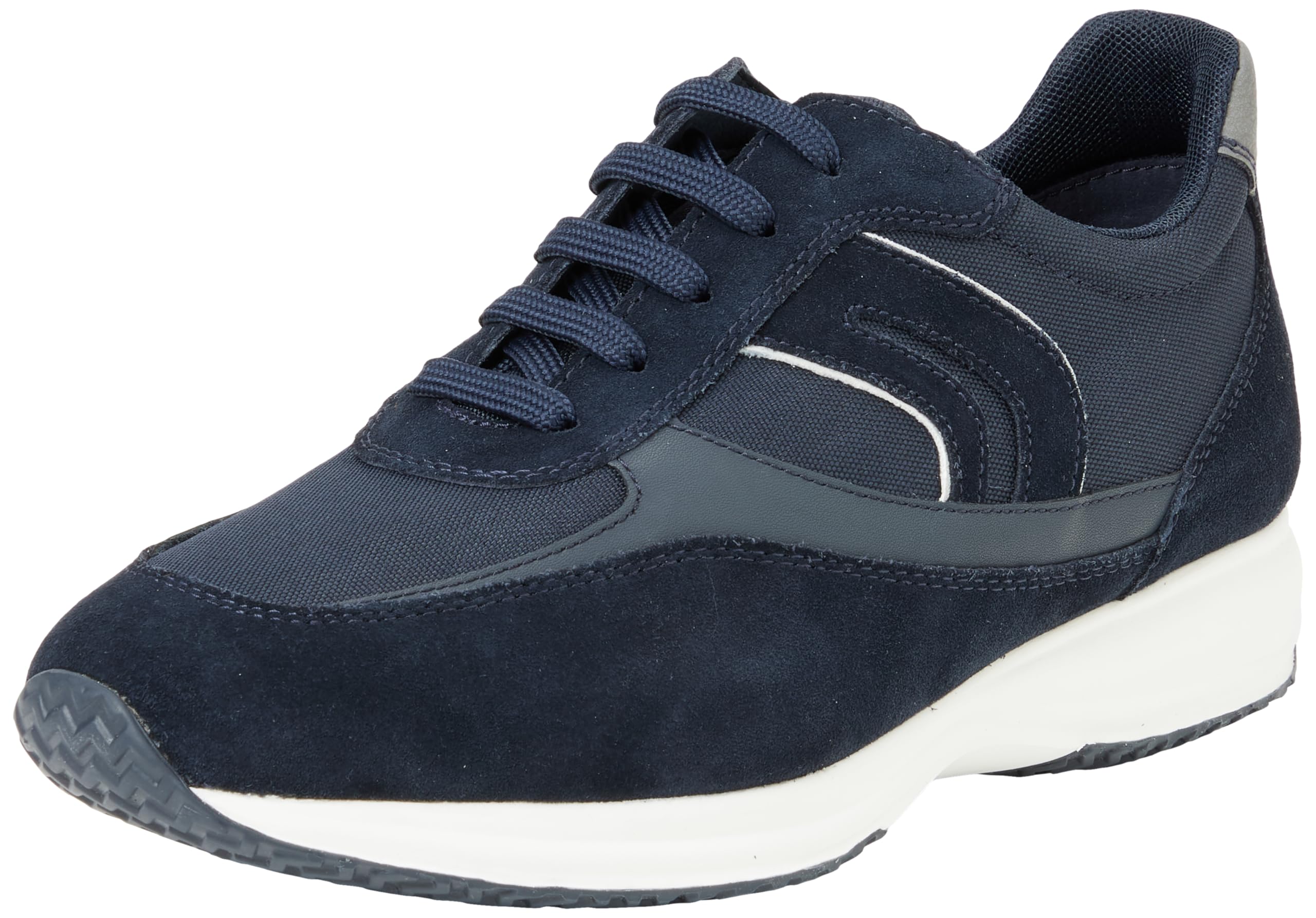 Geox Men's Uomo Happy A Trainers, Navy, 8 UK