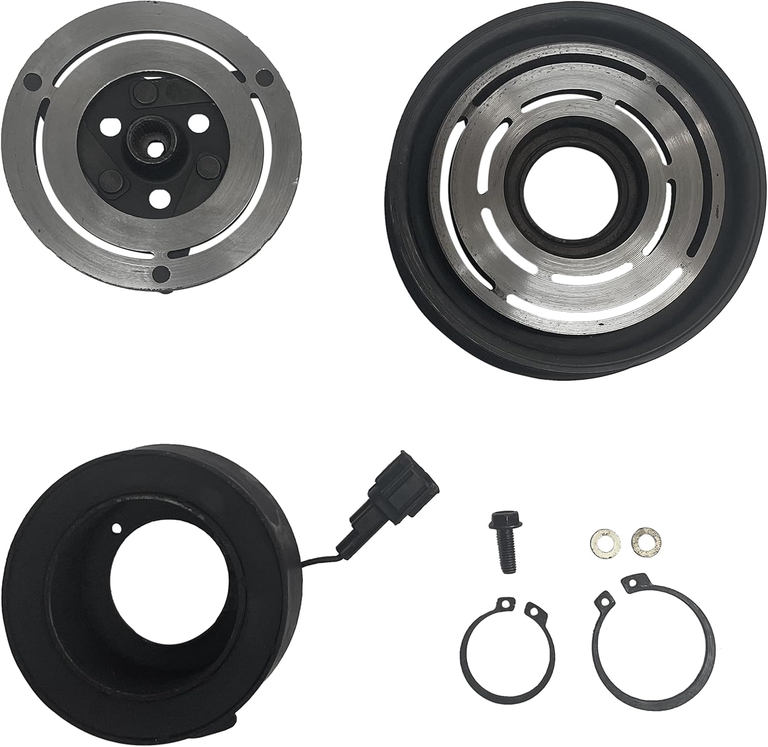 RYC A/C Compressor Clutch FG655-01-CL (Fits Nissan Maxima 3.0L 1999, 2000, 2001; Fits Infiniti I30 3.0L 1999, 2000, 2001)