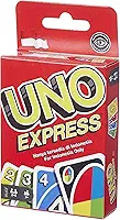 UNO, Jogo de Cartas Express com 56 cartas, Para Crianças, Adultos & Noite de Jogos, Mattel