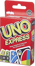 UNO, Jogo de Cartas Express com 56 cartas, Para Crianças, Adultos & Noite de Jogos, Mattel