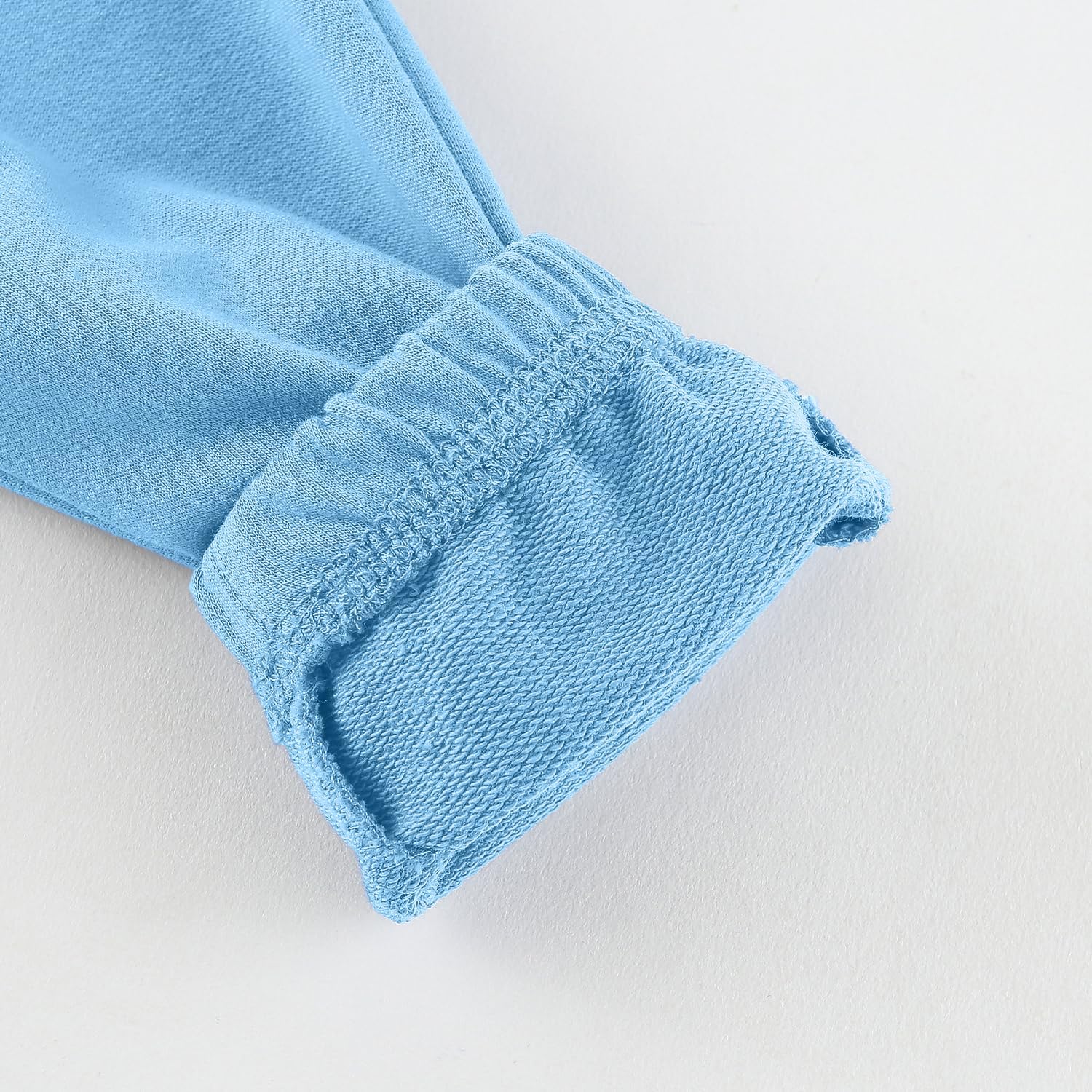 Fullfamous Baby and Toddler Boys 100% Cotton 2 Piece Long Sleeve Sweatshirt and Sweatpant Jogger Pants Set Newborn-4T - Image 6