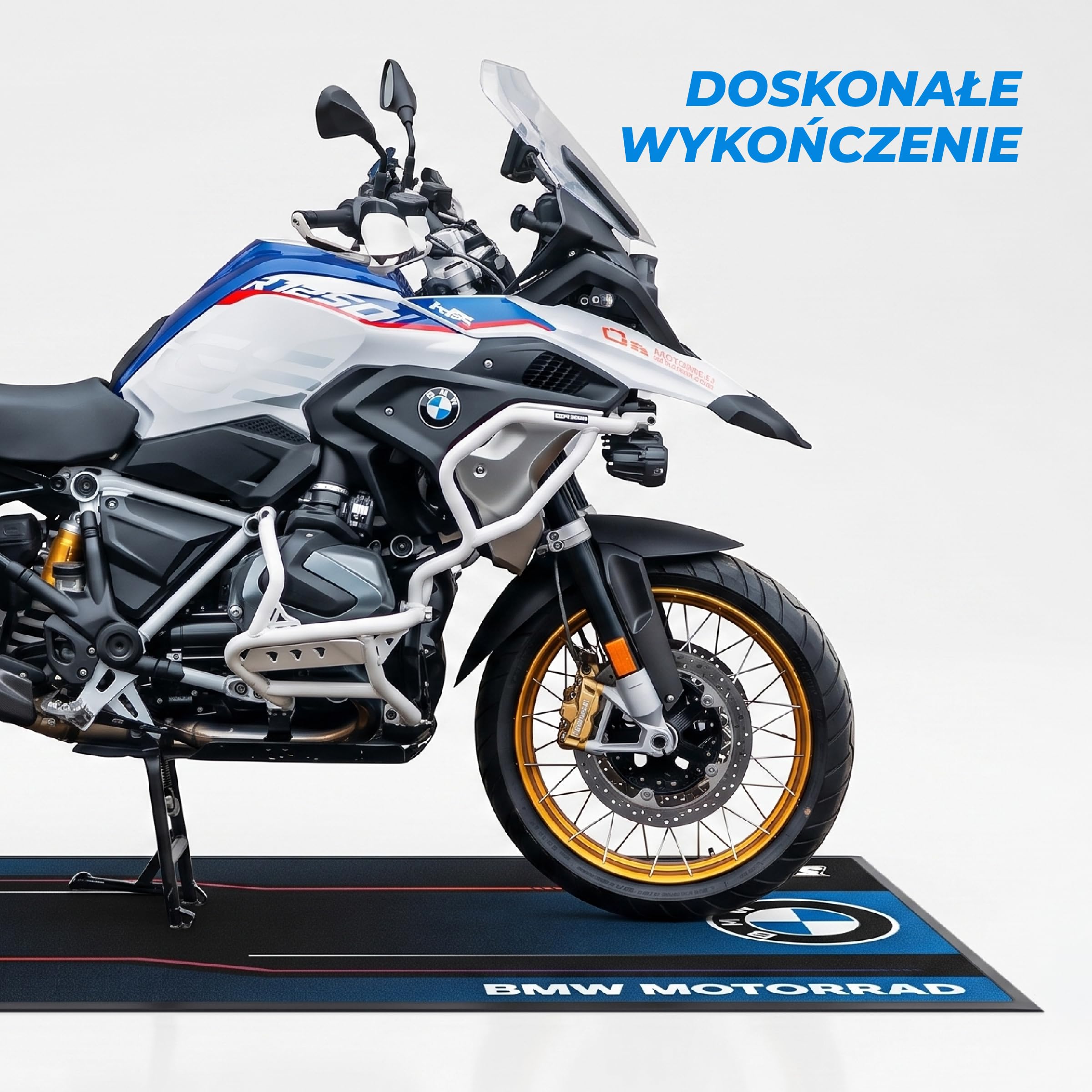 SIXTEN Dywan motocyklowy Wild 95 x 240 - wodoodporny i antypoślizgowy wytrzymały dywan z PCW, ochrona podłogi garażu i padoku