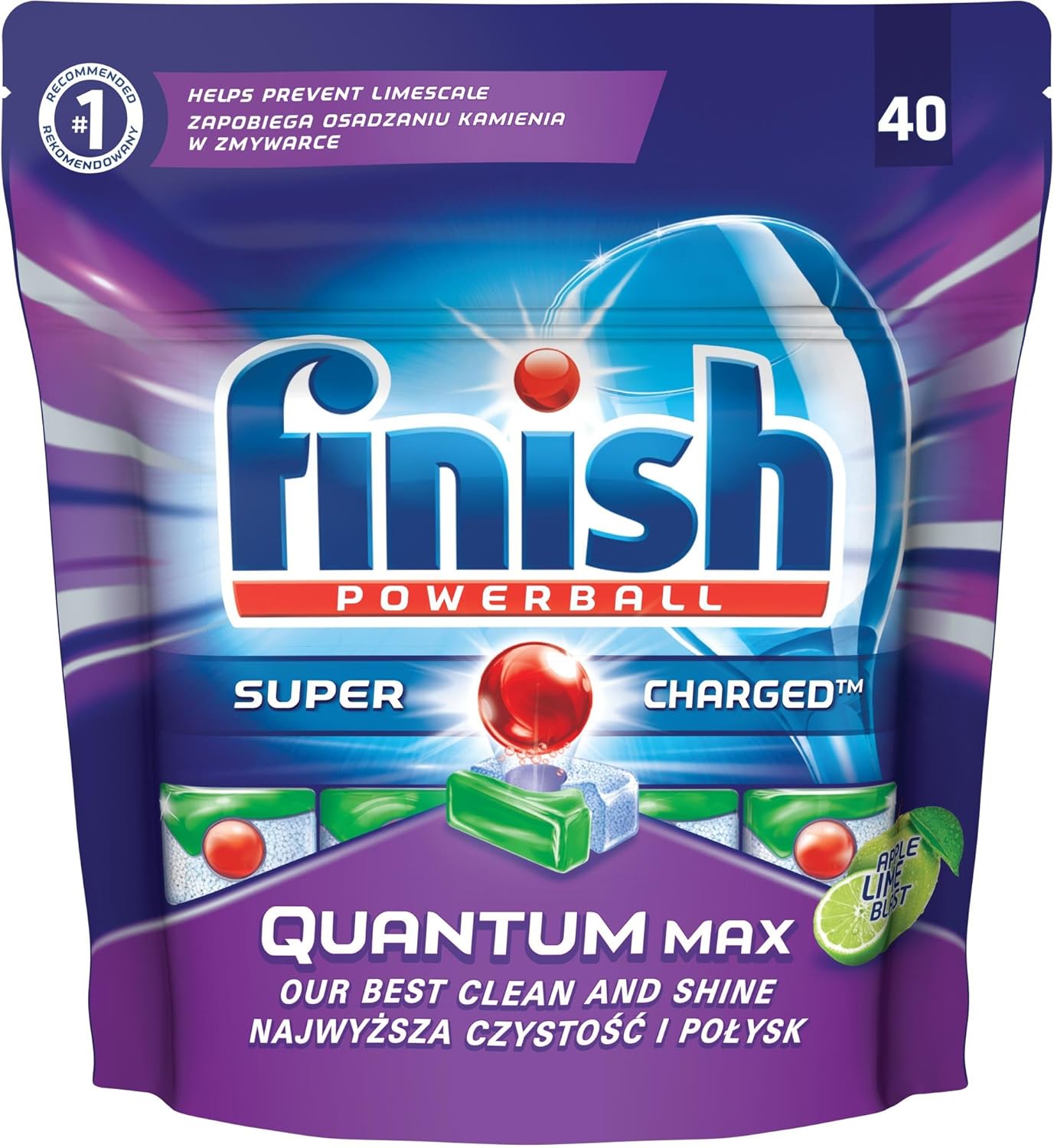 Finish Quantum Max Dishwasher Original Tablets 40 Pieces Amazon.in