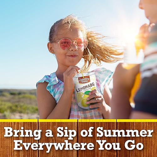 Miniatura 6 de Country Time Lemonade - Bolsas para bebidas saborizadas listas para beber, paquete de 40 unidades, 4 cajas de 10 bolsas para bebidas