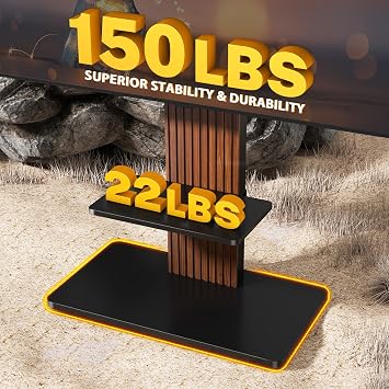 TVON Heavy Duty Floor TV Stand for 55-100 inch Large Screens