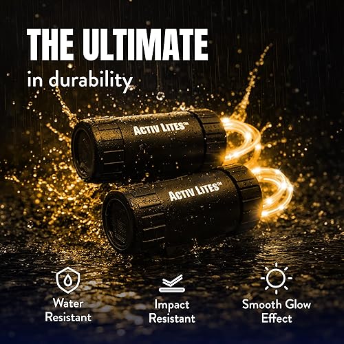 Miniatura 5 de Activ Life Luces LED para rueda de bicicleta con pilas incluidas. Obtén 100% más brillantes y visibles desde todos los ángulos para la máxima
