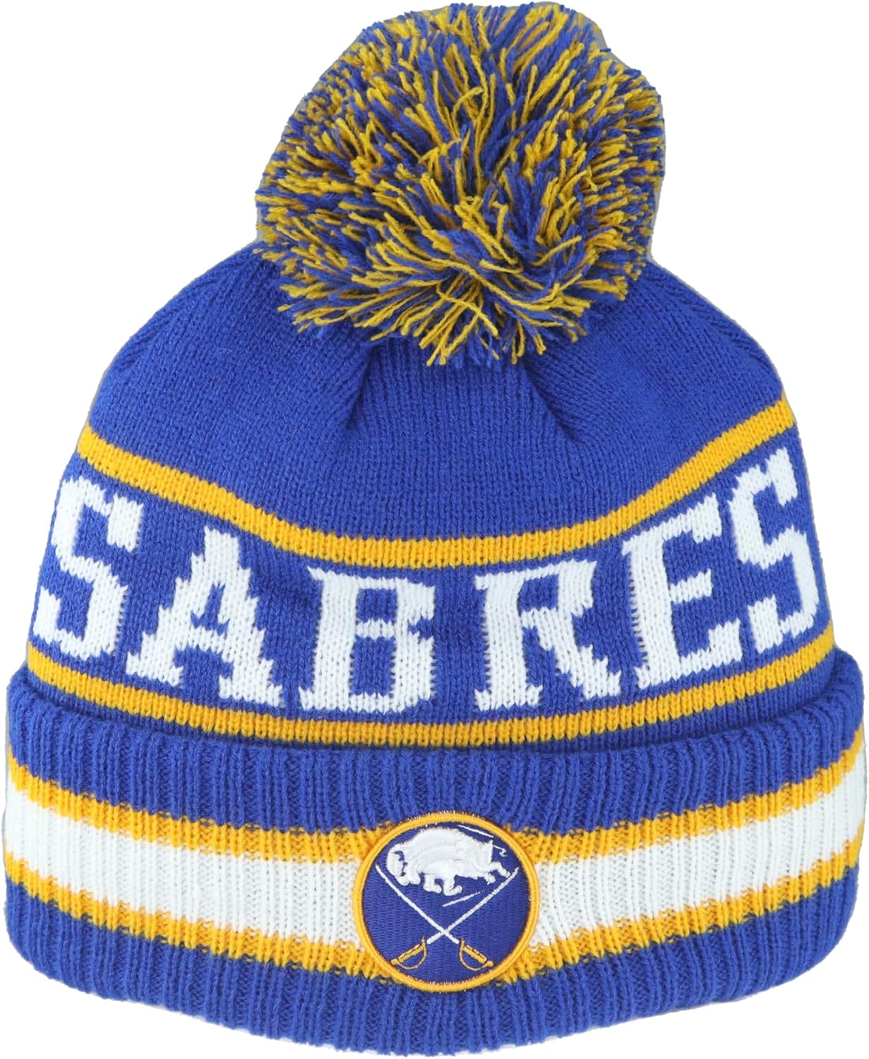 ZHATS NHL Unisex-Adult NHL Officially Licensed Beanie Pom Freestyle