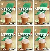 NESCAFÉ Irish Latte Instant Coffee Sachets, x7 (Pack of 6, Total 42 Sachets) – Creamy Latte with Smooth Irish Flavour