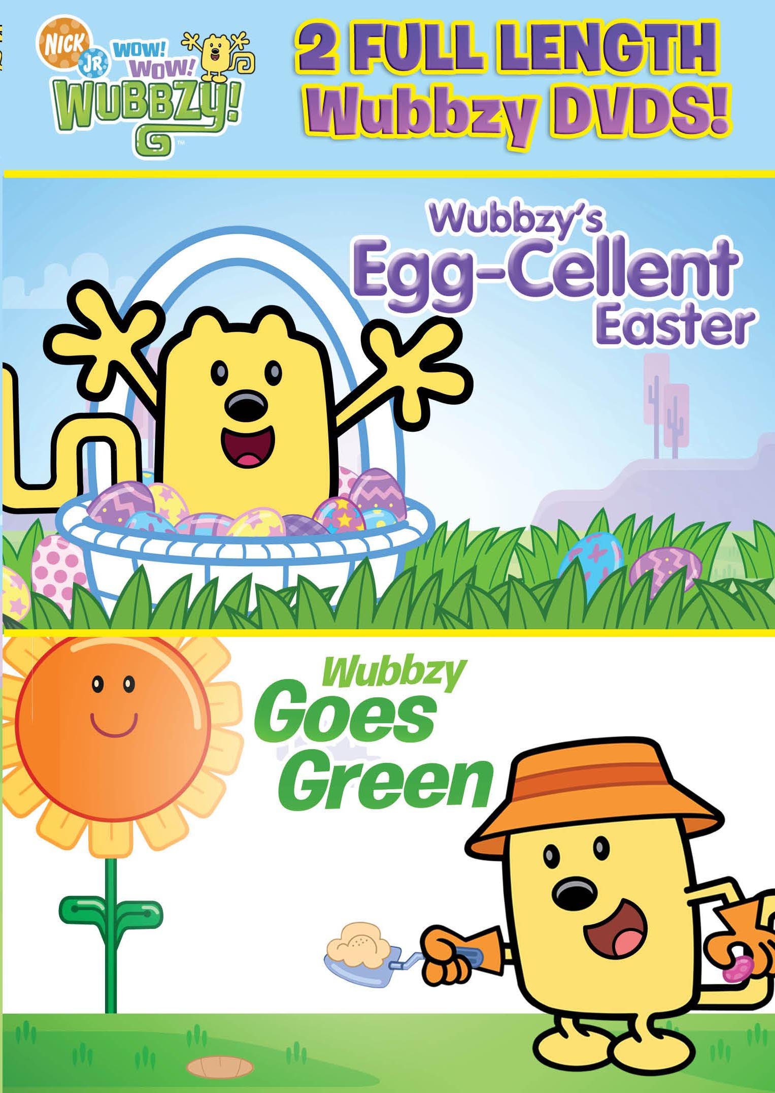 Wow Wow Wubbzy: Easter Set DVD americano de animación y aprendizaje en inglés