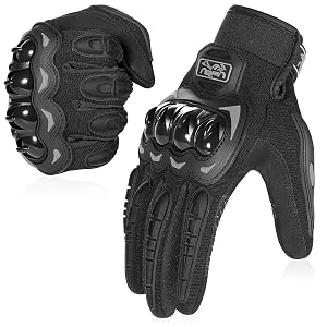 COFIT Motorcycle Gloves for Men and Women Full Finger Touchscreen Motorbike Gloves for BMX ATV MTB Riding Road