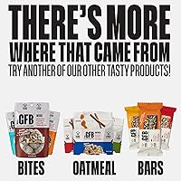 Vista 7 de The GFB Barras de proteína de mantequilla de maní de chocolate, sin gluten, a base de plantas, sin OMG, hechas de forma sostenible, ridículamente