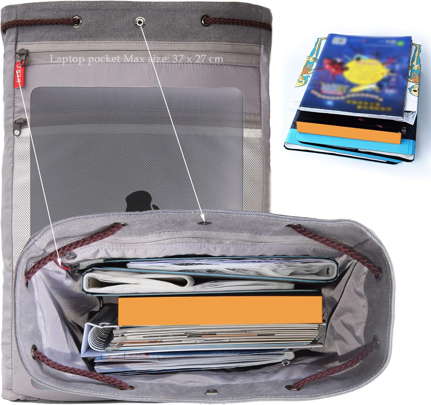 Hottest Sale HOME•F Canvas Backpack Vintage Backpack Daypack for Men Women Laptop School Travel Rucksack (Grey) New Deal HOME•F Canvas Backpack Vintage Backpack Daypack for Men Women Laptop School Travel Rucksack (Grey)