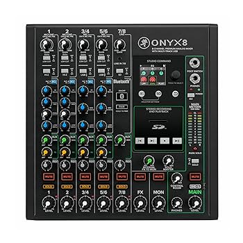 Mackie Onyx12 USB I/O内蔵 プレミアムアナログミキサー動作品 Amazon.com: Mackie Onyx Series, 12-Channel Premium Analog