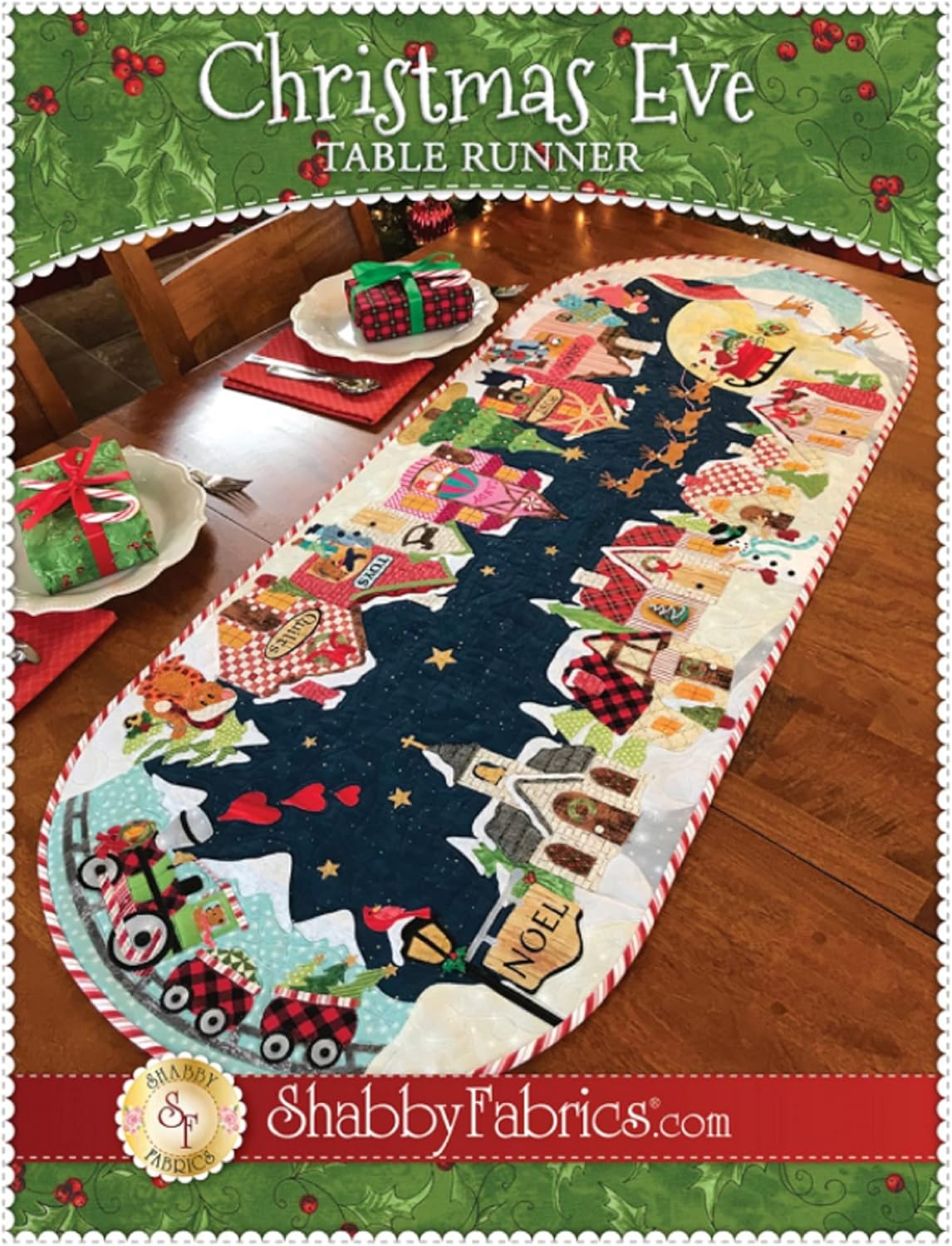 Christmas Eve Table Runner - Pattern
