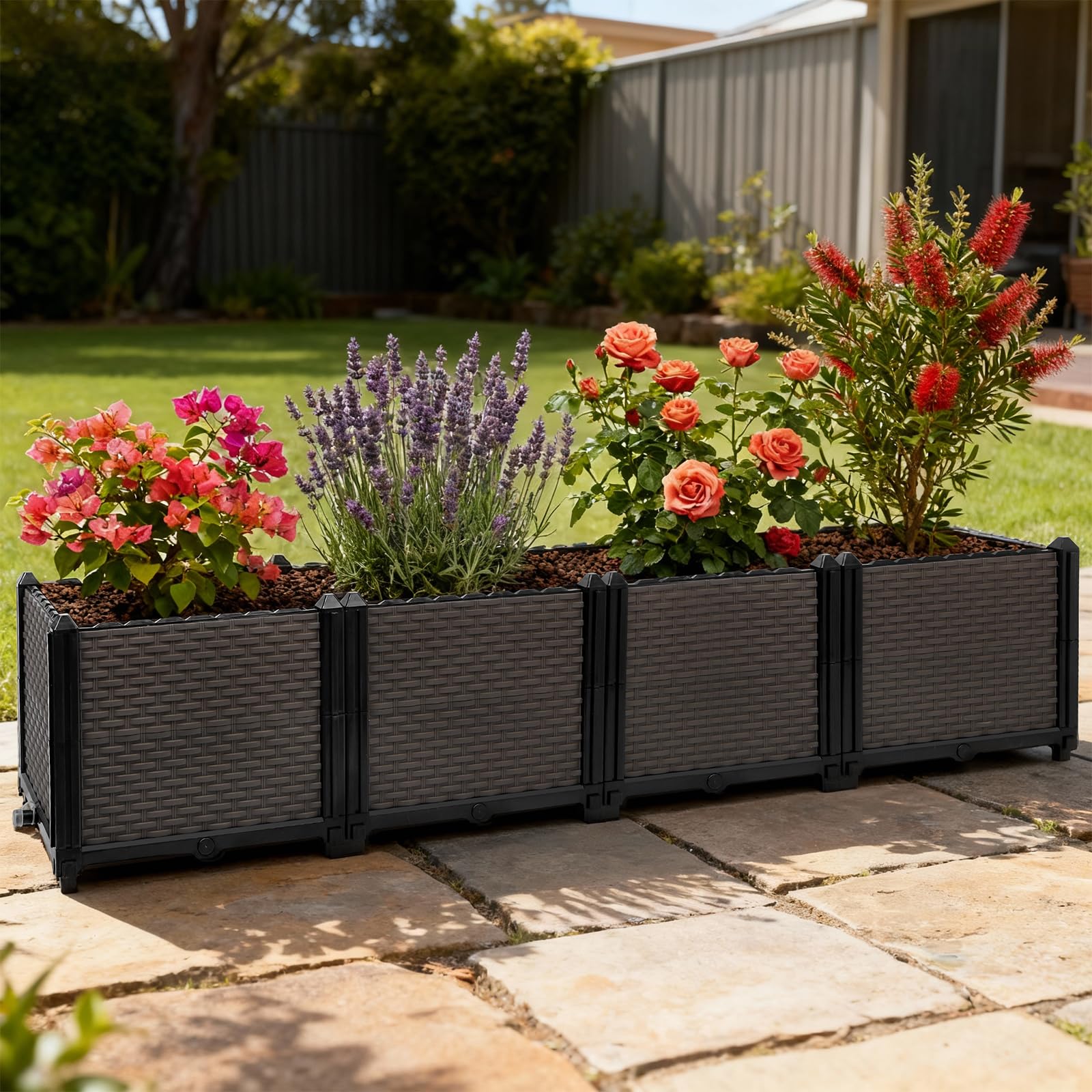 Ciao Stilista Self-Watering Large Raised Planter