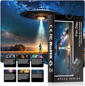 Realistic Constellation,Galaxy Star Projector Night Light Discs,Night Light Galaxy Projector Starry Sky Planetarium Lamp 6 Pack,4K Ultra HD Device Not Included Realistic Constellation -6