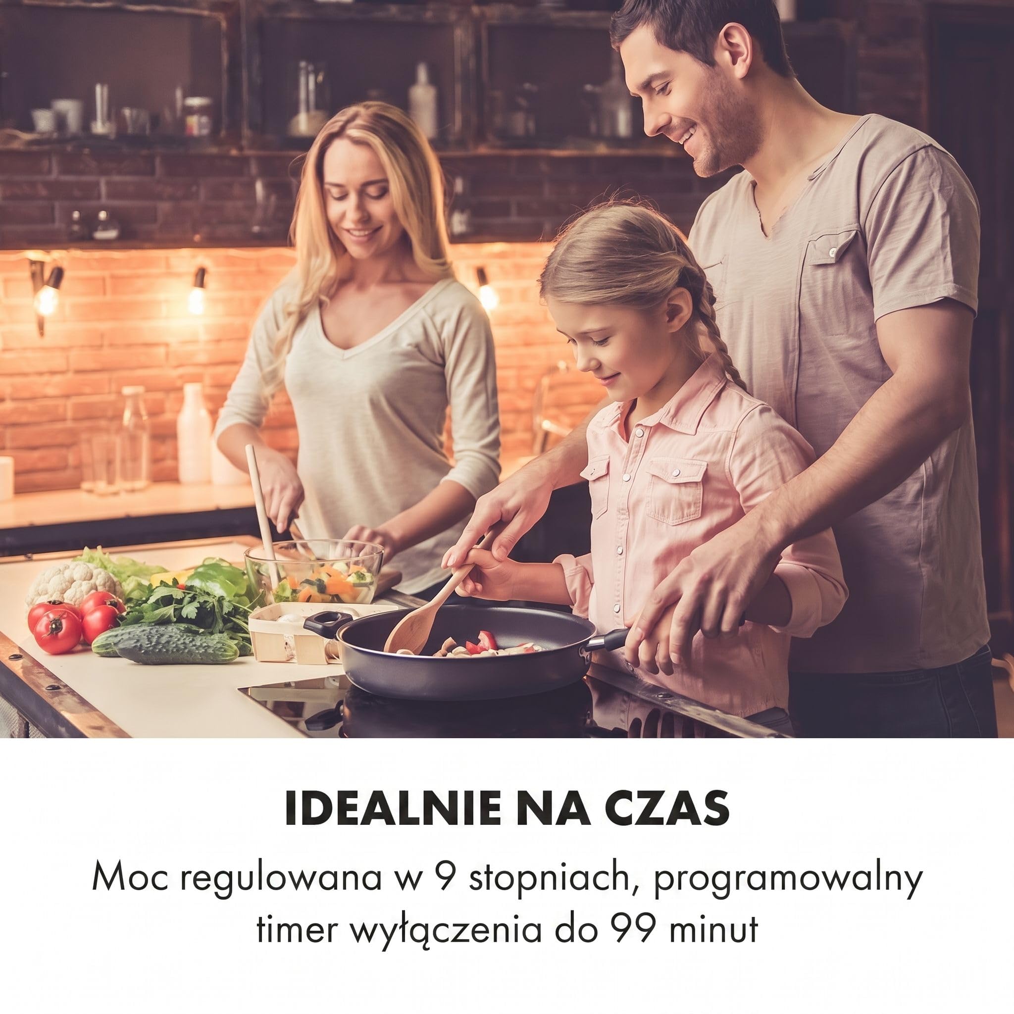 Klarstein Delicatessa Płyta Indukcyjna 90 cm - 4 strefy grzejne do Zabudowy, 7000 W ThermoBoost, Ceramika Szklana, Panel Dotykowy, Timer, Szybkie Nagrzewanie, Czarna