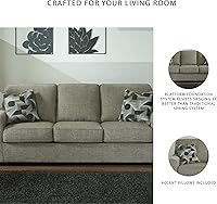 Vista 5 de Signature Design by Ashley Sofá Cascilla Casual, Gris Claro