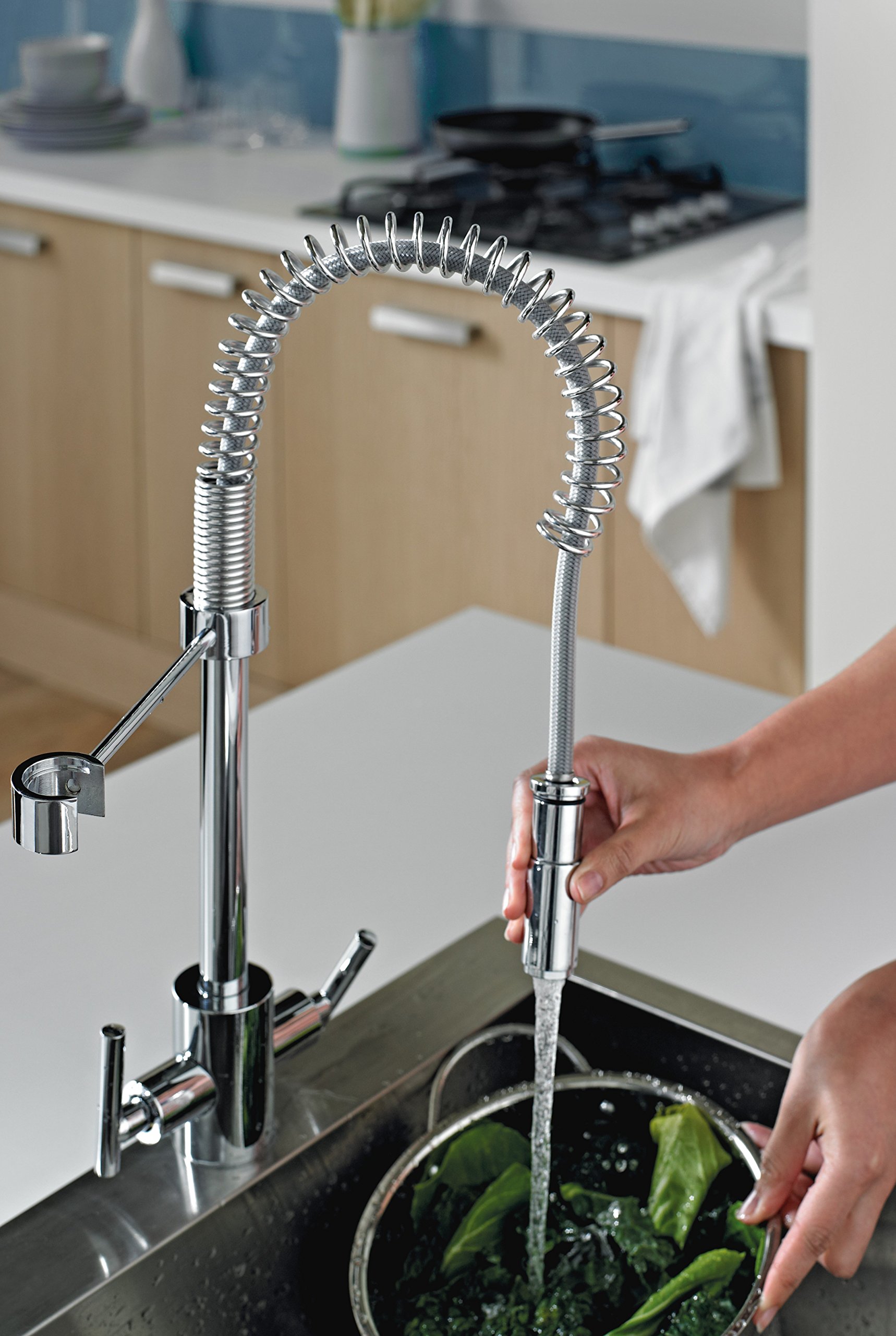 Bristan AR SNKPRO C - Artesano Profesional Mezclador Del Fregadero Con Ducha Extraíble