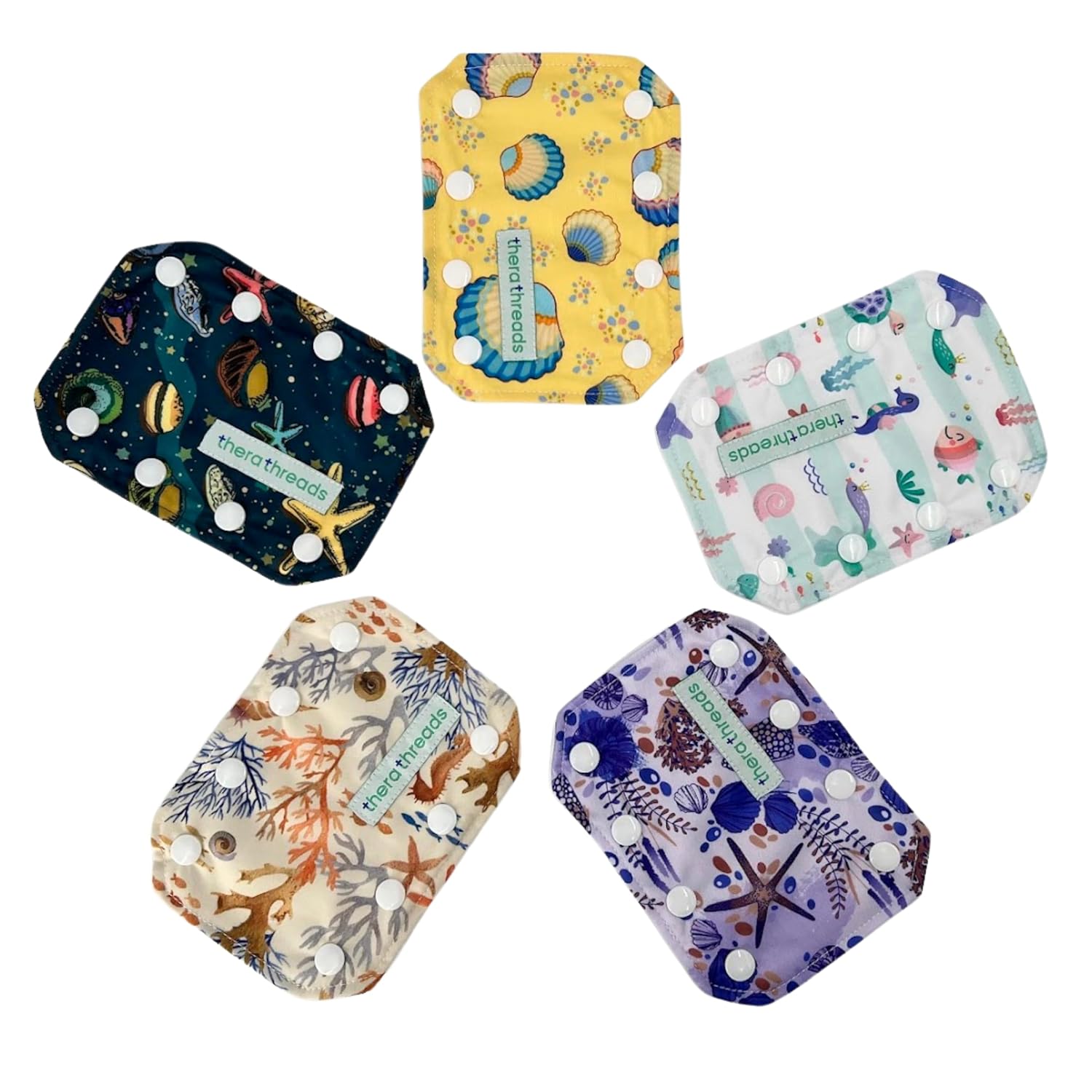 I Sea You - 5 Pack Feeding Tube Connector Covers for G Tubes, PEG, or J Tubes