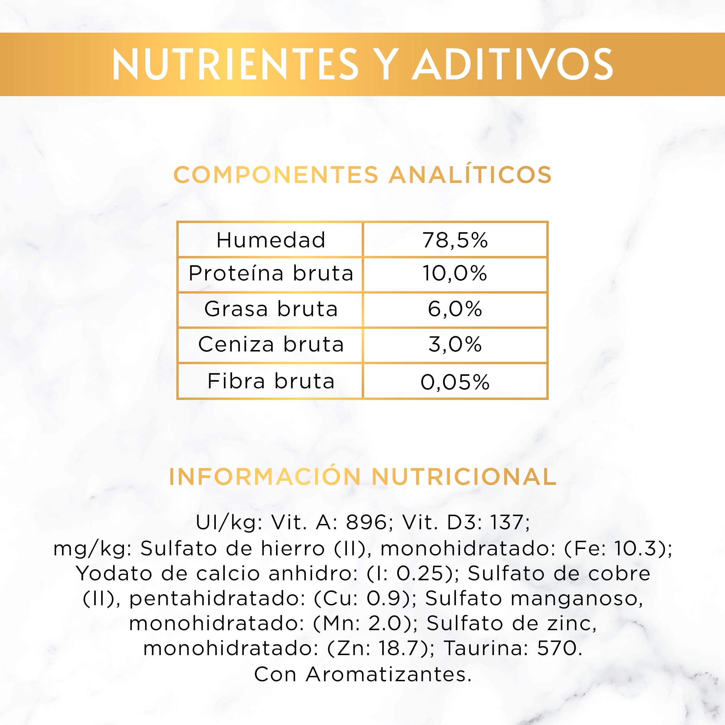 GOURMET Gold Fondant, Comida Húmeda para Gato Adulto, Mousse de Pollo con Salsa, Pack de 24 Latas de 85 g