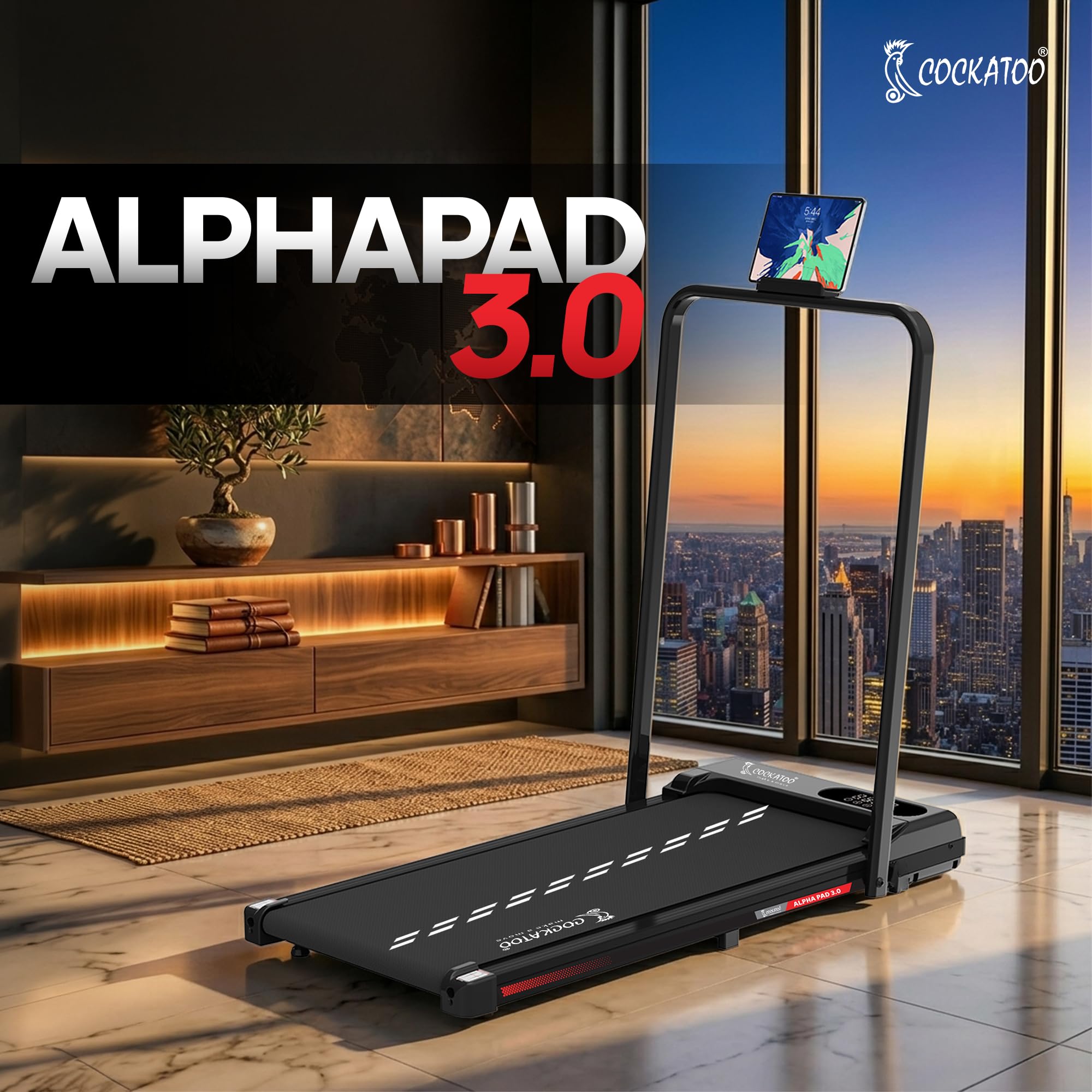 Cockatoo Alphapad 3.0 WalkPad - Home Treadmill -2