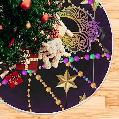 Miniatura 156 de Falda de árbol de Navidad para fiesta de cumpleaños, falda de árbol de 36 pulgadas, globos, tartas, faldas de árbol de Navidad, tapete de pie