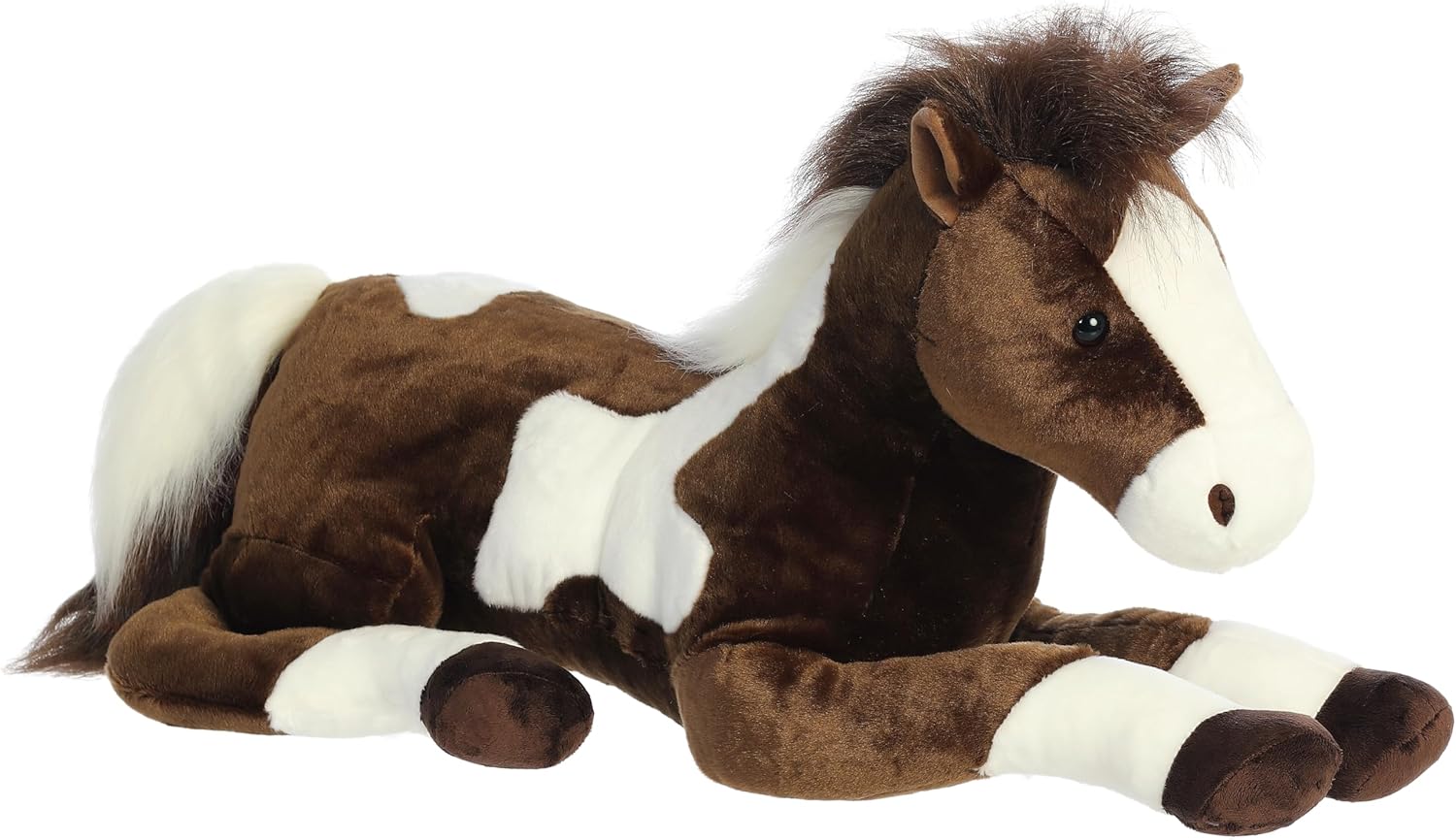 Aurora® Adorable Super Flopsie™ Paint™ Stuffed Animal - Playful Ease - Timeless Companions - Brown 27 Inches
