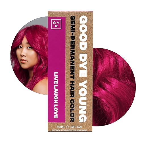 Miniatura 24 de Good Dye Young Tinte Semipermanente para el Cabello Du Hast Pink - Color de Cabello Temporal con Protección UV, Tinte para el Cabello Rosa